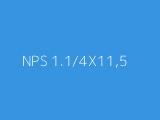 NPS 1.1/4X11,5 